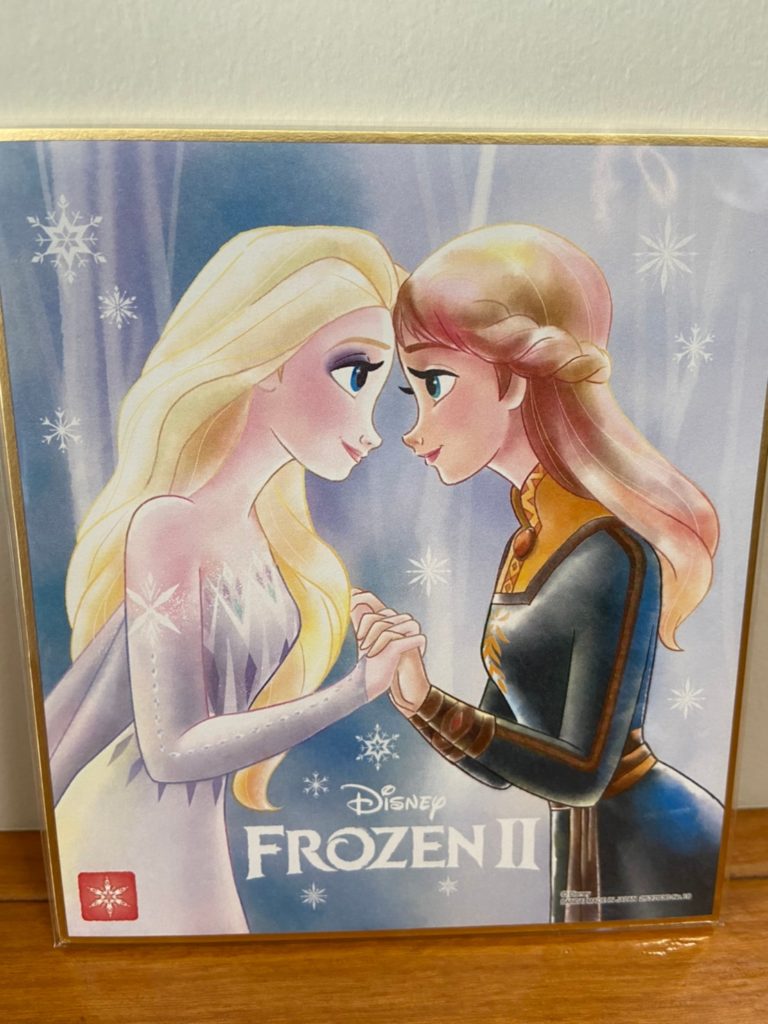美しすぎる ディズニー 色紙ART　アナと雪の女王